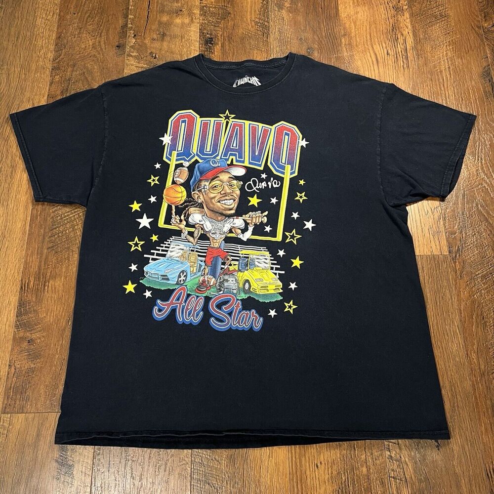 Migos Quavo Huncho All Star Graphic T-Shirt